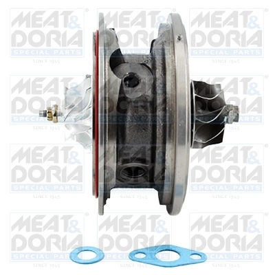 Core assembly, turbocharger